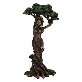 Mother Nature Female Tree Spirit Woodland Figurine Ornament