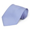 tiemart Premium Solid Color Necktie (Periwinkle)