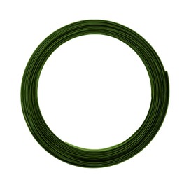 Vaessen Creative Aluminium flat wire 5x1mm 5m dark green,