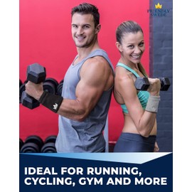 The Friendly Swede Wrist Wallets for Men & Women - Wristband Pocket with Zipper for Jogging, Cycling & Walking; Wrist Wallet Pouch for Men for Storing Cash, Keys & Credit Cards; Ankle Wallet - 2 Pack