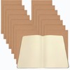 10 Pack Blank Kraft Paper Notebooks for Writing, Blank Sketching,