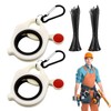 Cable Ties Organizers, 2 Pcs Cable Tie Holder, 20Pcs Zip