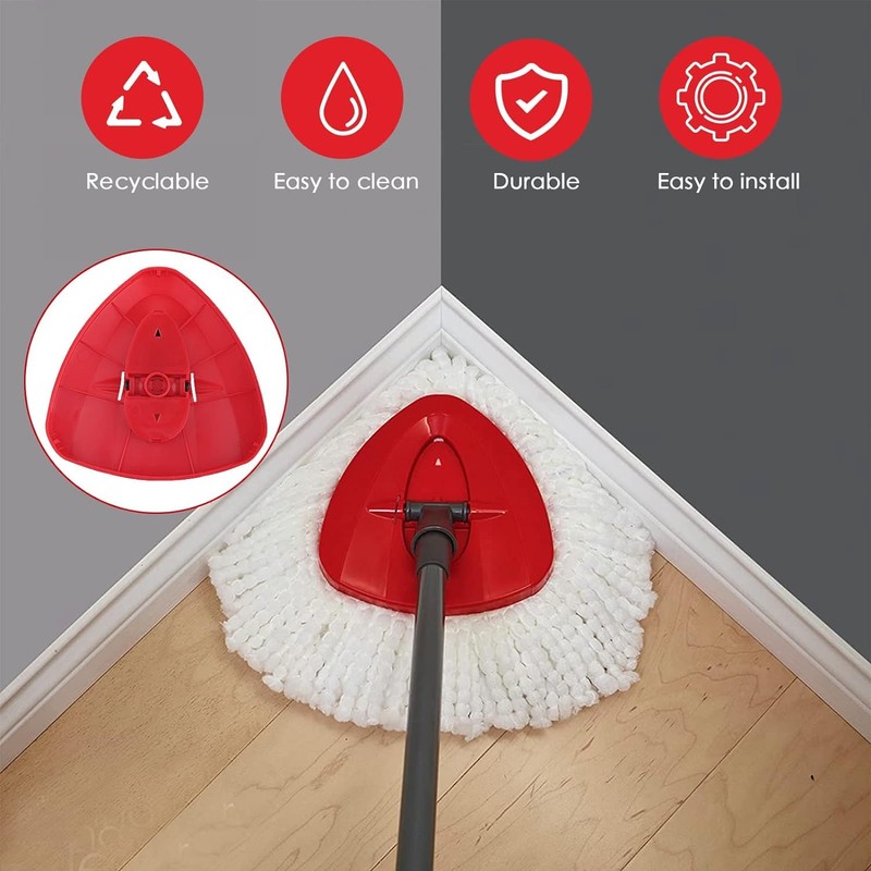 Spin Mop Replacement Head Base Compatible with Vileda Oceda Mop