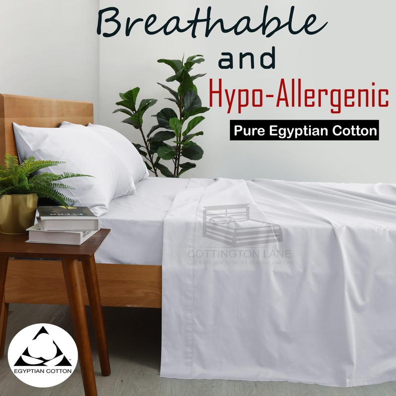 Cottington Lane Split California King Sheets Sets for Adjustable Bed,