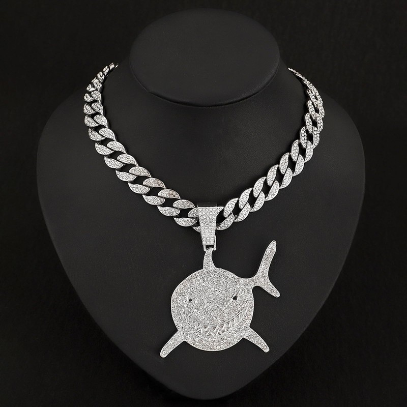 EDINGM Cuban Link Chain for Men, Miami Mens Silver Gold