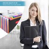 File Organiser, A4 Document Organiser 25 Pockets, Twill Expanding Accordion