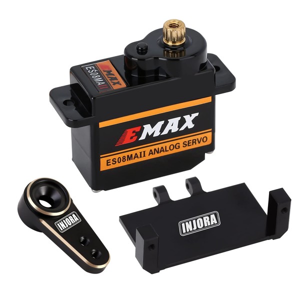 INJORA RC Digital Servo ES08MA II 12g Crawler Servo with