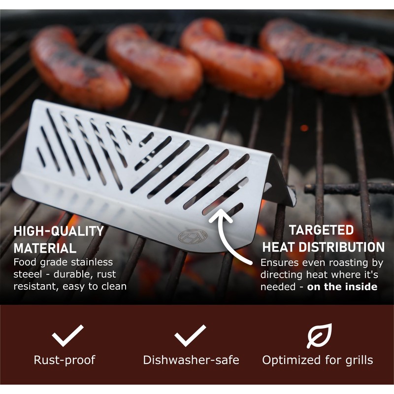 House Village 3er Pack - Hot Dog Bun Roaster