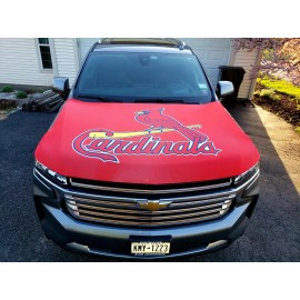 St. Louis Cardinals Custom Auto Hood Cover