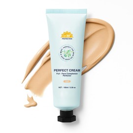 Tinted Sunscreen for Face SPF30+ 100ml Each - Full - Face Complexion Perfector - Sweat - Proof & Moisturizing (Light)