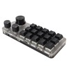 USB Mini 15 Key Keypad with 3 Knobs Type C