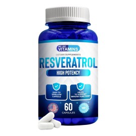 We Like Vitamins Resveratrol 1000mg 60 Cpsulas H93 Sin Sabor                                                                                          