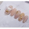 Cozy Bear Handmade Nail Tips - Short Square / 포근이