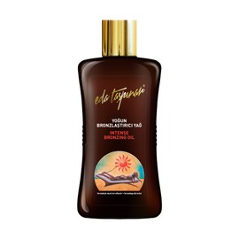 Eda Taspinar Intense Tanning Oil | Fast, Dark Outdoor Sun Tanning Lotion | Accelerated Dark Mediterranean Tan Oil | No SPF | Golden & Long-Lasting (200 ml/6.8 fl oz) 1 Pack