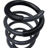 HOMEWITHU 4PCS Universal Coil Spring Silencer Insulator Rubber Sleeve Front