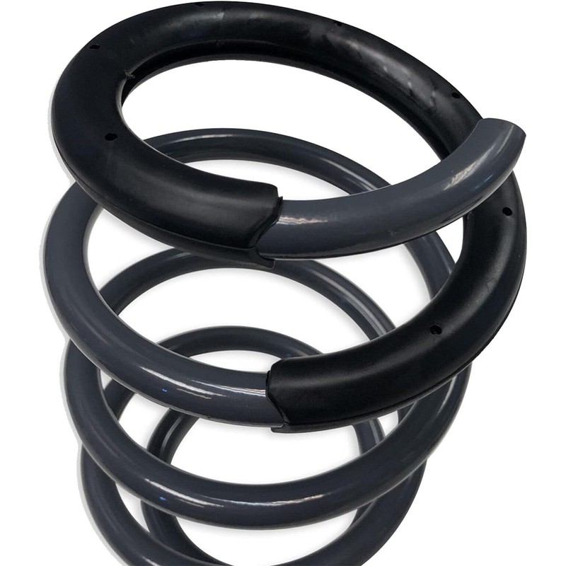 HOMEWITHU 4PCS Universal Coil Spring Silencer Insulator Rubber Sleeve Front