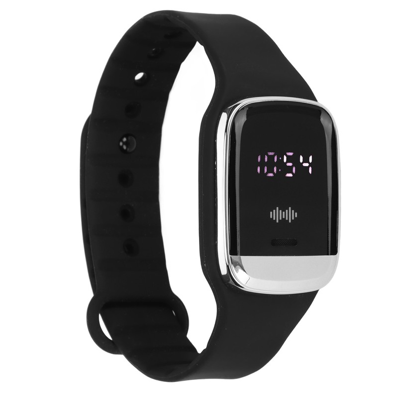 Mosquito Repellent Watch Bracelet Time Display Temperature Measurement Stylish Ultrasonic