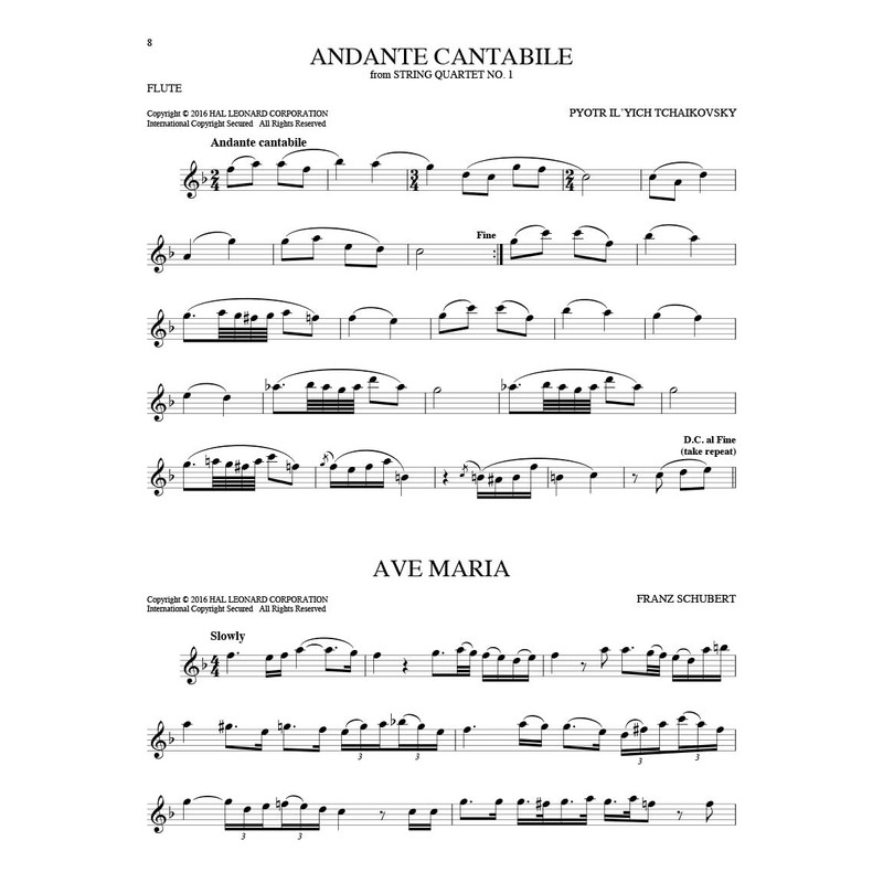 101 Classical Themes – Flute Sheet Music | Essential Repertoire