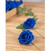 Exoment Exoment 25pcs Artificial Flower Foam Rose Real Touch Roses