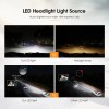 IRONWALLS 4-side 9005 LED Bulbs Headlight High or Low beam