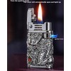 Dragon Lighter, Cool Antique Candle Lighters, Reusable Grinding Wheel Oil