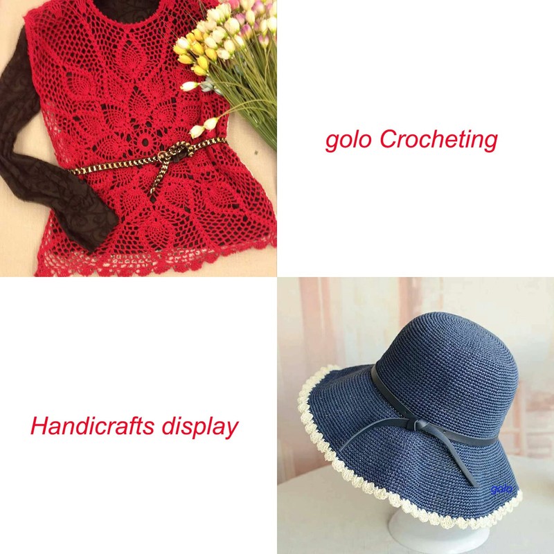 golo Crochet Thread Size 30 for Hand Knitting Cotton Crochet