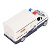 Kids Vehicle Toy 4 Door Opening Simulated Pull Back Alloy