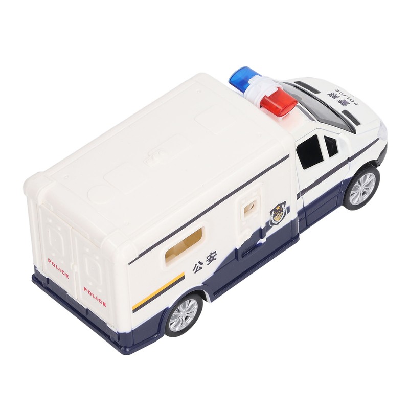 Kids Vehicle Toy 4 Door Opening Simulated Pull Back Alloy