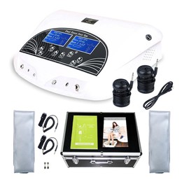 Healcity Ion Ionic Detox Foot Bath Machine Birthday Gift Professional Chi Cleanse Cell Detoxification Foot SPA Negative Hydrogen System for Dual Users with Large Digital LCD 9x4.5cm