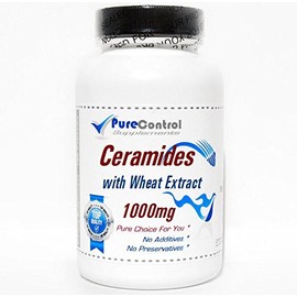 Ceramides with Wheat Extract 1000mg // 180 Capsules // Pure // by PureControl Supplements