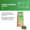Papaya Leaves and Papaya Stems Air Dried and Cut Without