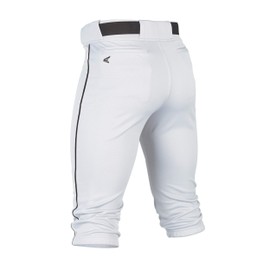 Easton | RIVAL+ Knicker Piped Baseball Pant | White/Black | Adult | Large