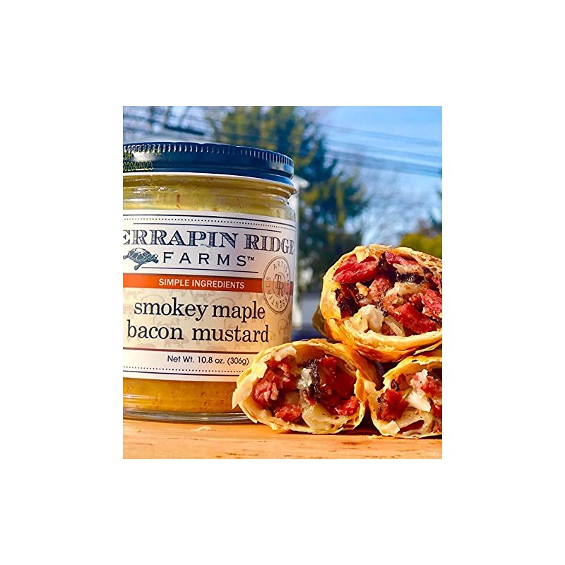 Terrapin Ridge Farms Smokey Maple Bacon Mustard with Bold Spices