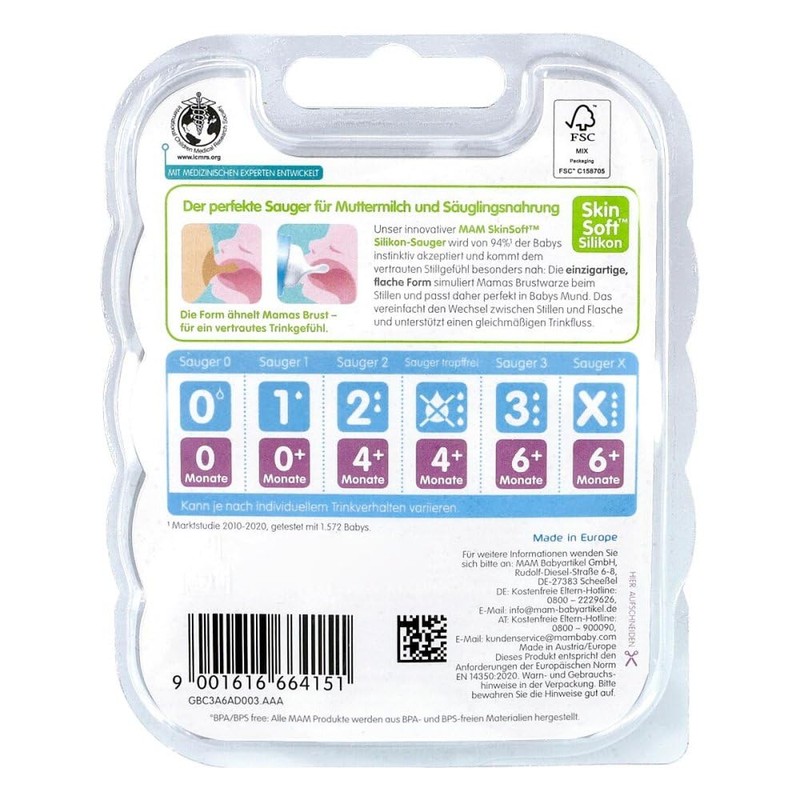 MAM Teat Size 3 Set of 2