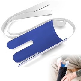 Flexible Sock Aid, Sock Aides Help Pull Socks Up, Put on Socks Helper, Help to Put on Socks Compression Sock Aid Device for Seniors Disabled without Bending Down(Blue)