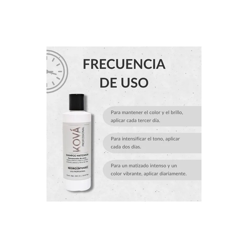 Shampoo Para Canas Negro Intenso Ková 250ml