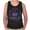 Hocus Pocus I Need Coffee to Focus Tank Top T