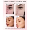TJE Collagen Night Wrapping Mask, Collagen Peel Off Face Mask