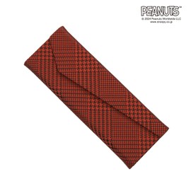 Peanuts Portable Case Peanut Snoopy Glasses Case Foldable, DW1207 Red