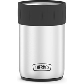Thermos Stainless Steel Beverage Can Insulator for 12 Ounce Can, Gunmetal Gray