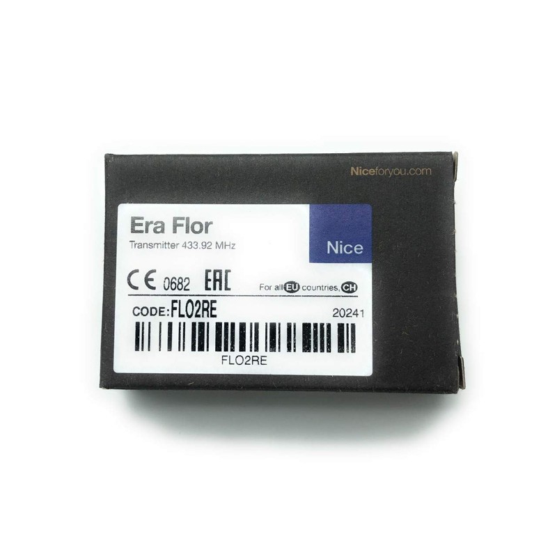 Nice FLO2RE 2 Channel Remote Control Transmitter Frequency 433.92MHz