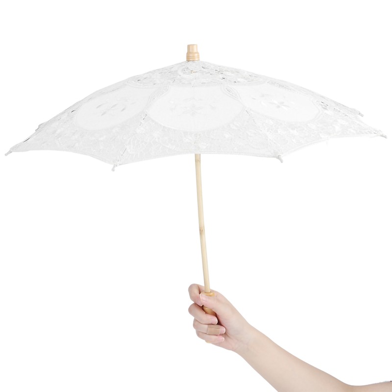 Mini Lace Umbrella Wedding Bridal Parasol Umbrella for Girl Party