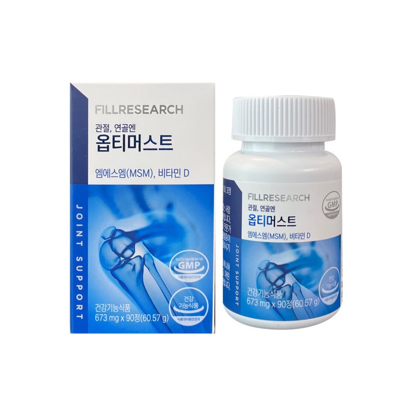 Phillysearch 옵티머스트 관절 영양제 90정 1박스 / 써클 Optimust Joint
