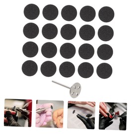 Housoutil 5sets Pedicure Sanding Disc for Dead Skin Callus Removal Manicure Accessory Durable Polishing Slices for Nail Trimming Exfoliating Dead Skin Easy to Use