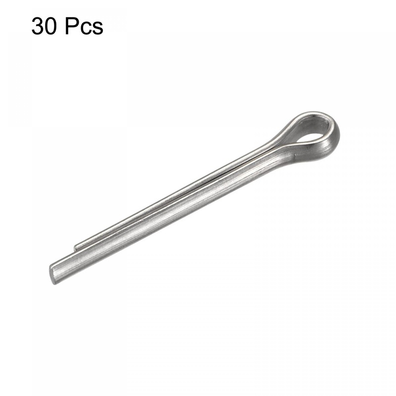 sourcing map 30 Pieces Split Splint 3 x 25 mm