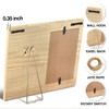NGAEAK Grandpa Gifts From Grandkids - Rustic Wood Picture Frame,
