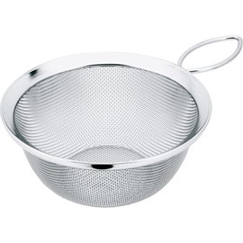 Little Wood 18-8 Open Kitchen Table Colander, 6.3 inches (16 cm), L-2511, Made in Japan