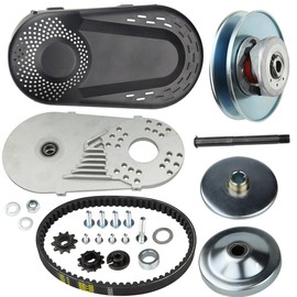 Torque Converter Go Kart Clutch Set for Predator 212CC 3/4" 10T 40/41 420 and 12T 35 Chain Engine Drive Replacement for Manco Comet TAV2(30 Series)