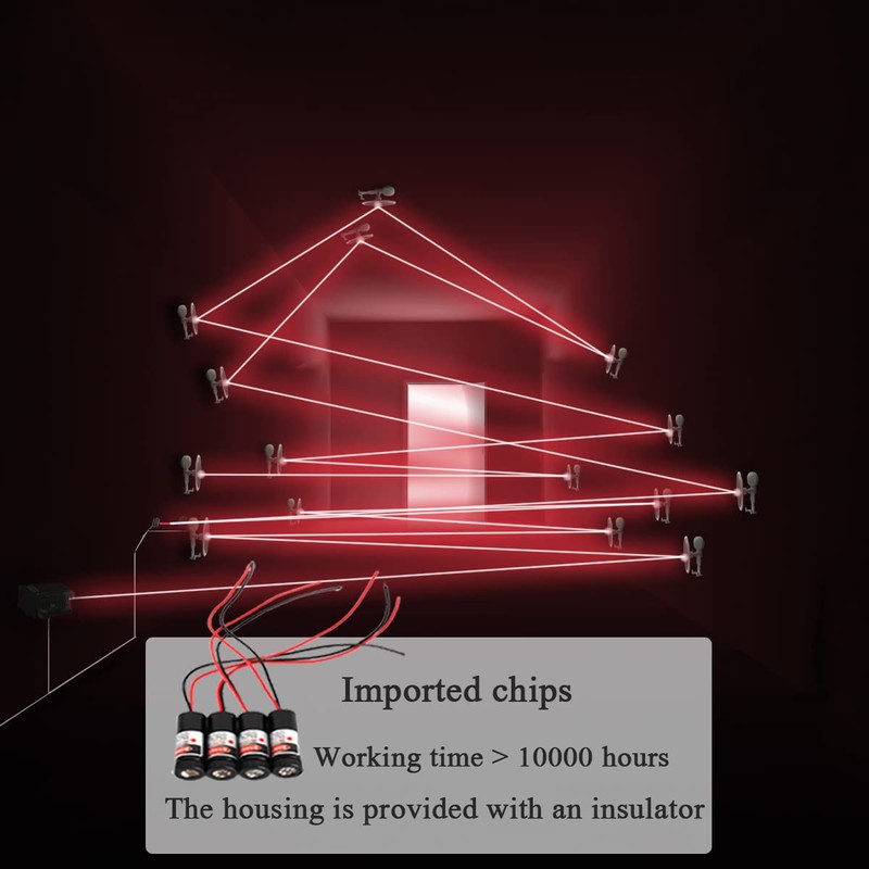 650nm red line laser module industrial laser group module adjustable