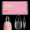 AILLSA Medium Almond Nail Tips Soft Gel Pre-Shaped Acrylic Nail